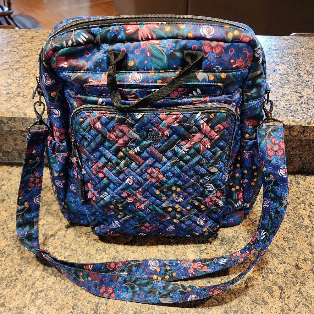 Lug Sonata Floral Convertible Tote
